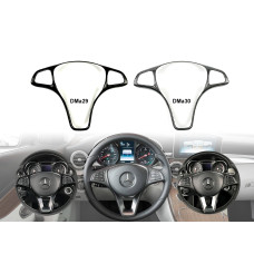 Два цвята тунинг бленда за волан на Mercedes C W205 E GLC GLA - DMa29 DMa30